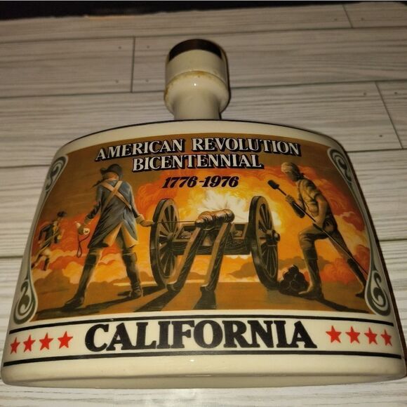 1976 Earlytimes American Revolution Bicentennial Illinois Whiskey Decanter LE - Picture 8 of 8